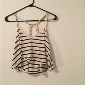 Striped Crop Top